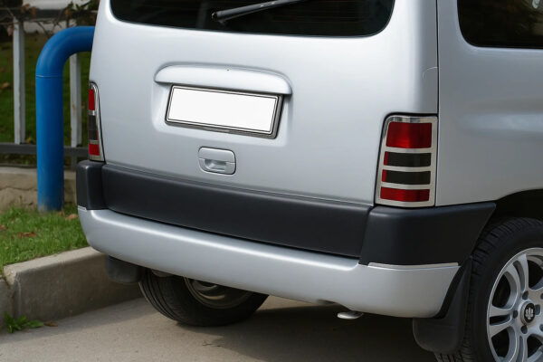 Chrome Tail Light Covers (2 pcs, Stainless Steel) OmsaLine – Italian Stainless Steel
