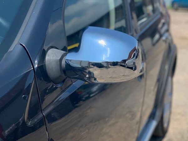 Chrome Mirror Covers (2 pcs) OmsaLine – Italian Stainless Steel