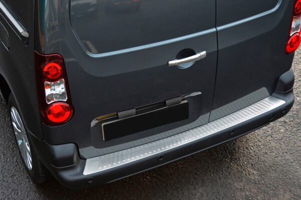 Rear bumper protector Omsa Line (stainless steel)