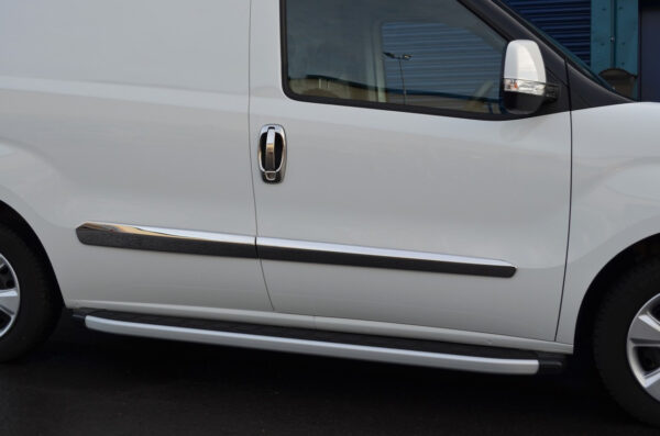 Chrome Door Handle Covers and Surrounds (8 pcs, Stainless Steel) OmsaLine – Italian Stainless Steel