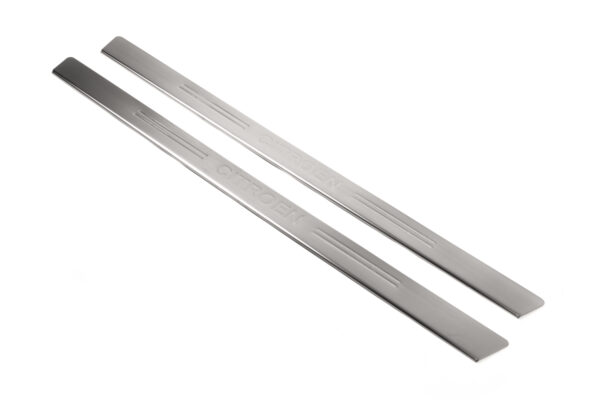 Door Sill Protectors OmsaLine (2 pcs, Stainless Steel)