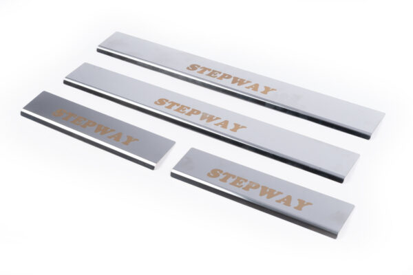 Door Sill Protectors Carmos V1 (4 pcs, Stainless Steel)