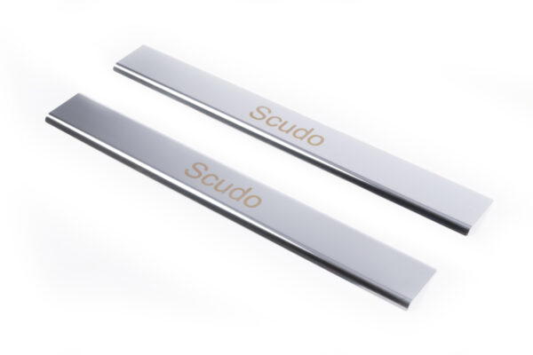 Door Sill Covers (Carmos, 2 pcs, Stainless Steel)