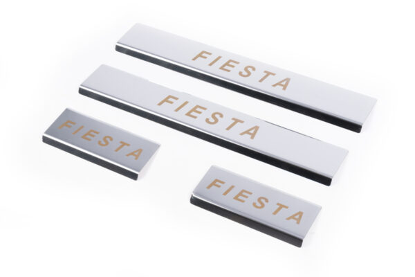 Stainless Steel Door Sill Protectors Carmos V1 (4 pcs)