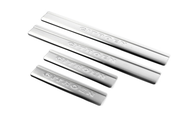 Door Sill Protectors OmsaLine (4 pcs, stainless steel)