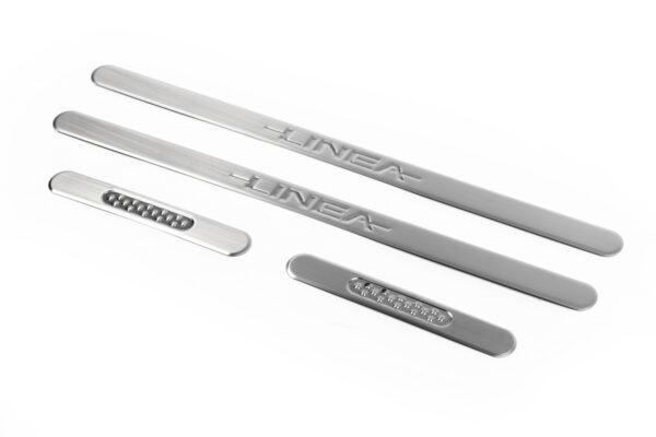 Door Sill Protectors OmsaLine (4 pcs, Stainless Steel)