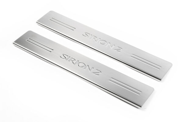Door Sill Protectors OmsaLine (2 pcs, Stainless Steel)