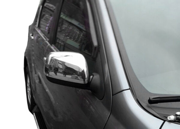 Mirror Covers (2 pcs, Stainless Steel)