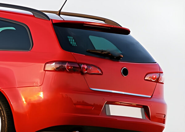 Trunk trim stainless steel