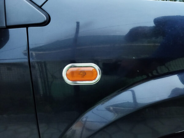 Chrome Turn Signal Trim (2 pcs, Stainless Steel)