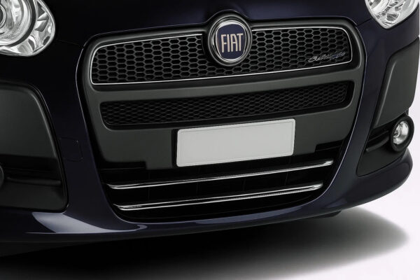 Lower grille trim (2010-2015, 2 pcs, stainless steel)
