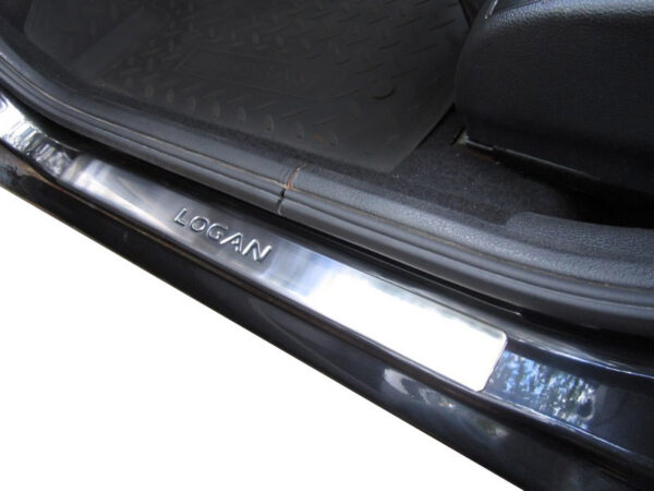 Door Sill Protectors OmsaLine (4 pcs, Stainless Steel)