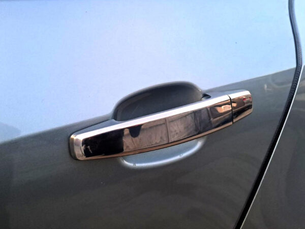 Chrome Door Handle Covers (4 pcs) OmsaLine, Italian Stainless Steel