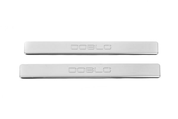 Door Sill Protectors OmsaLine (2 pcs, Stainless Steel)
