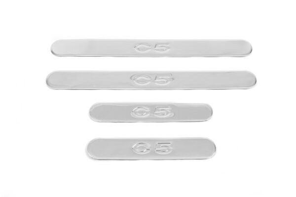 Door Sill Protectors OmsaLine (4 pcs, stainless steel)