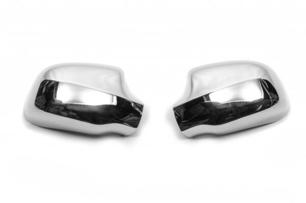 Chrome Mirror Covers (2 pcs) OmsaLine – Italian Stainless Steel